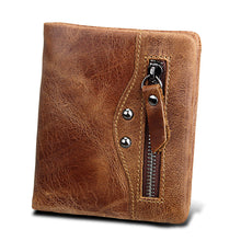 Load image into Gallery viewer, Leather Men Wallet