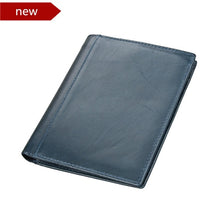 Load image into Gallery viewer, Leather Mens Passport Wallet