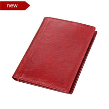 Load image into Gallery viewer, Leather Mens Passport Wallet